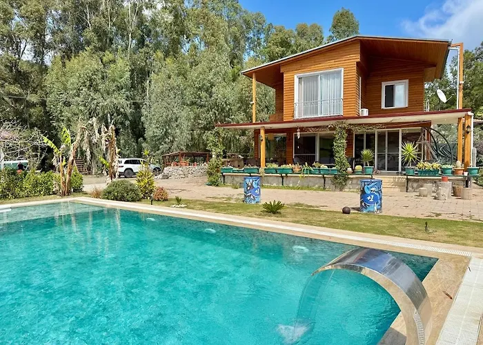 Βίλα Lueks Villa Kaktues Oezel Havuz, Sauna & Jakuzi & Kano