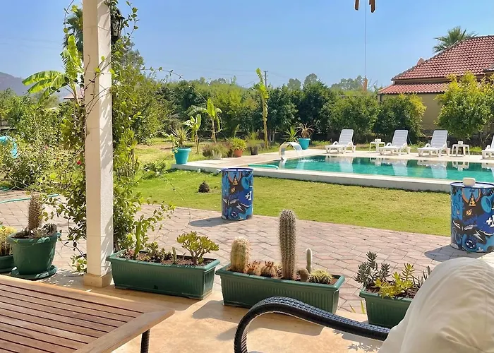 Lüks Villa Kaktüs Özel Havuz, Sauna&Jakuzi&Kano