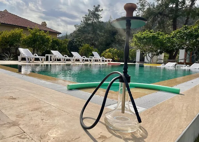 Lüks Villa Kaktüs Özel Havuz, Sauna&Jakuzi&Kano Villa Marmaris