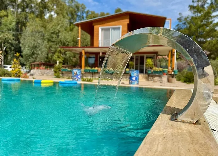 Lüks Villa Kaktüs Özel Havuz, Sauna&Jakuzi&Kano Marmaris